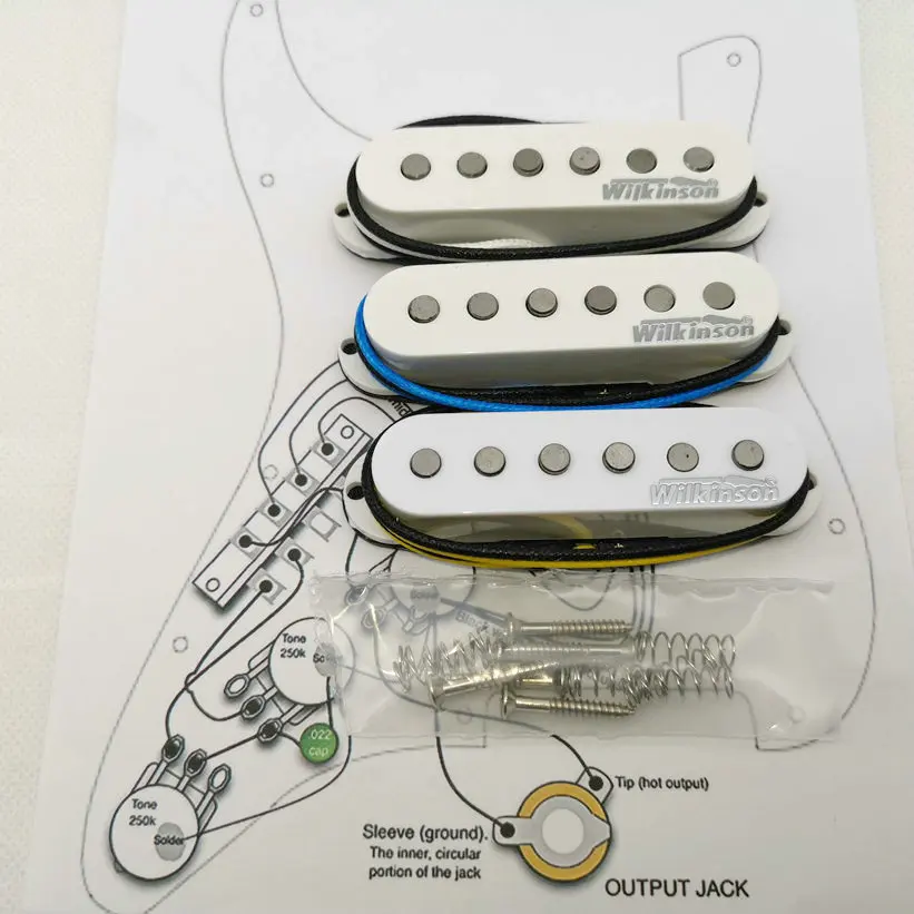 Wilkinson WVH Alnico5 звукосниматели SSH Humbucker Eleciric гитарные звукосниматели 1 комплект