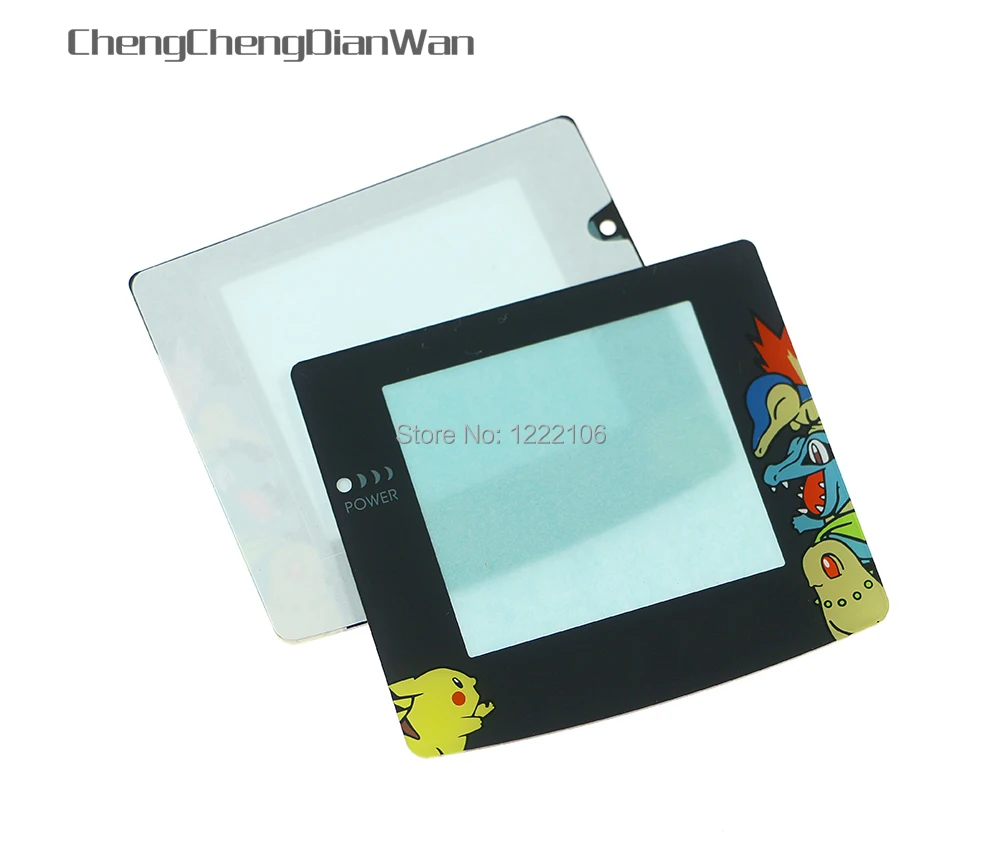 

100pcs high quality For GBC Plastic Screen Lens Replacement for Gameboy Color Screen Lens