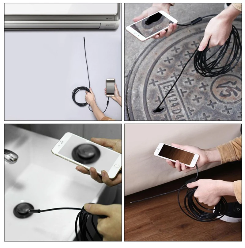 USB камера эндоскоп 5 мм водонепроницаемая|Бороскопы| |