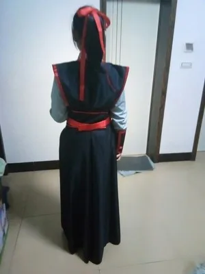 Grandmaster of Demonic культивирование Wei Wuxian Косплей Костюм Mo Dao Zu Shi костюм полный