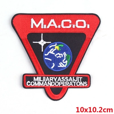 PE2790CT Pulaqi Парк Юрского периода нашивки в виде животных инопланетянин пространство странные вещи в стиле панк Аппликации железа на патчи для одежды пальто Parch H - Цвет: PE2790CT