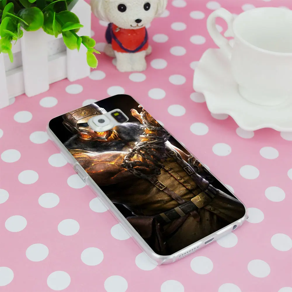 G167 Mortal Kombat Прозрачный Жесткий PC Case Cover For Samsung Galaxy S 3 4 5 6 7 Мини Края Плюс Примечание