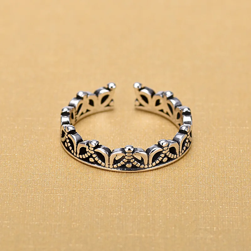 925 пробы серебряные Открытые Кольца для женщин оригинальные ювелирные изделия