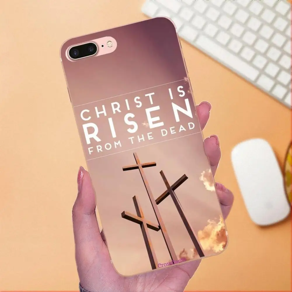 Christian Jesus The Crosss Soft Print Phone For LG Nexus 5 5X G2 G3 mini spirit G4 G5 G6 K4 K7 K8 K10 2017 V10 V20 V30 Stylus | Мобильные