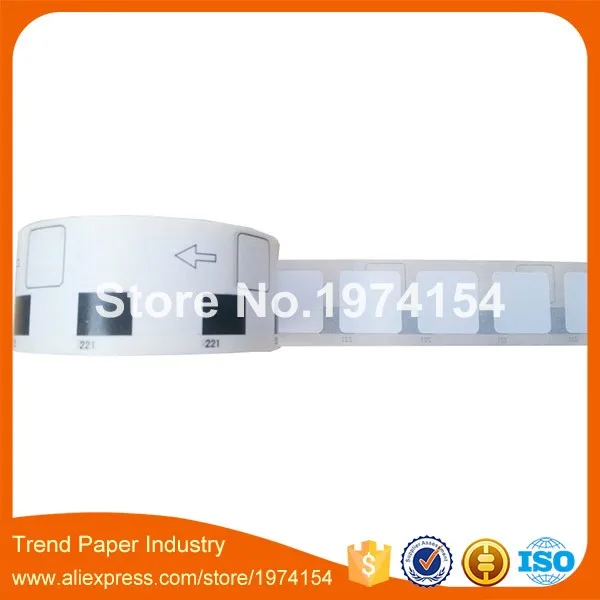 50 x rolls ETICHETTE BROTHER DK11221 23x23 мм 1000pz QL-500A QL-550 QL-560 QL-570 | Компьютеры и офис