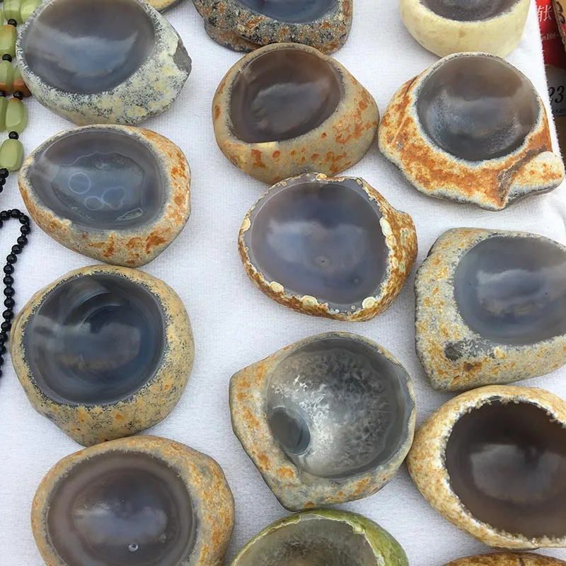MJP оптовая продажа Резные кварцевые Каменные Чаши Агат Хрустальные чаши для