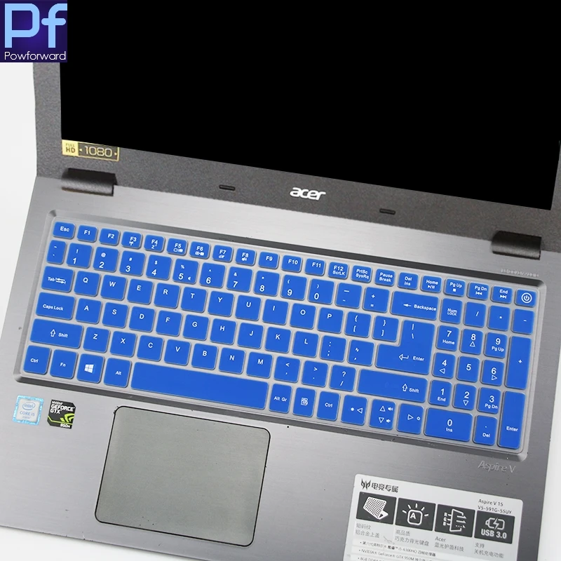 Силиконовый чехол для клавиатуры 15 6 ''Acer Aspire V15 VN7 592G/17 3&quot E 17 E5 773 774 (G)/Aspire V17