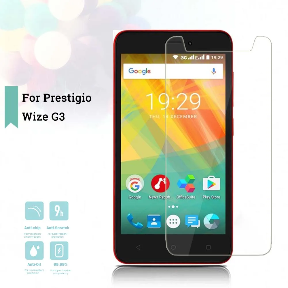 2.5D 0 26 мм ультра закаленное стекло для Prestigio Wize G3 усиленная защитная пленка