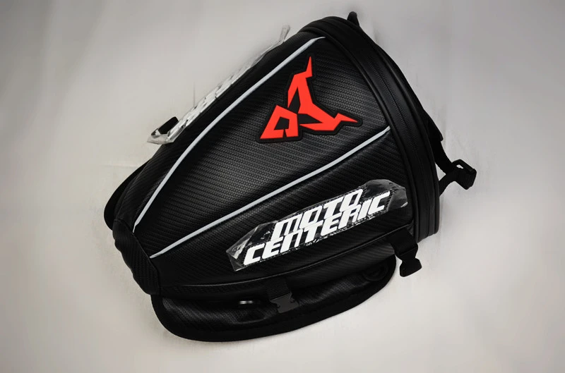 

Hot Sale PU Leather Motorcycle Oil Tank Bag Motorbike Travel Tool Tail Bag Luggage Waterproof Riding Handbag Backpack