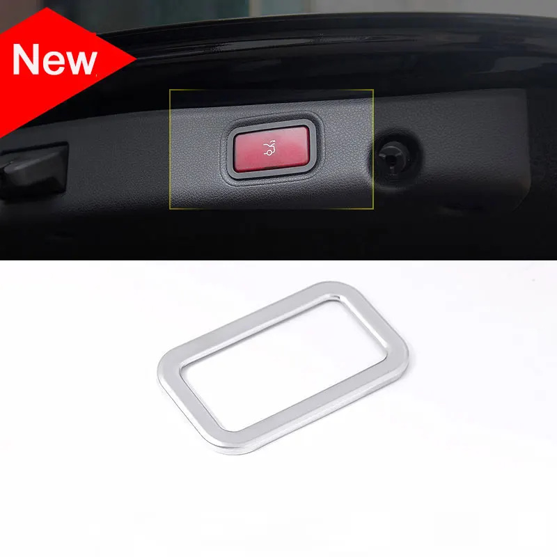 ABS Хромированная автомобильная электрическая задняя дверь Кнопка рамка обшивка