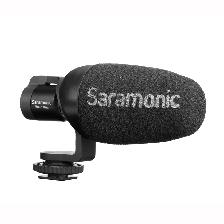 Saramonic Vmic Мини конденсаторный микрофон дробовик с TRS& TRRS кабель для iPhone 8 8 plus 7 Android смартфонов ПК планшет