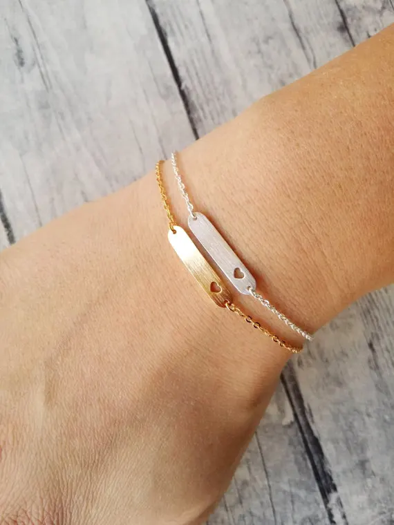 2018 простой стиль вырезанный сердечко браслет в виде сандалий пляж на лодыжку