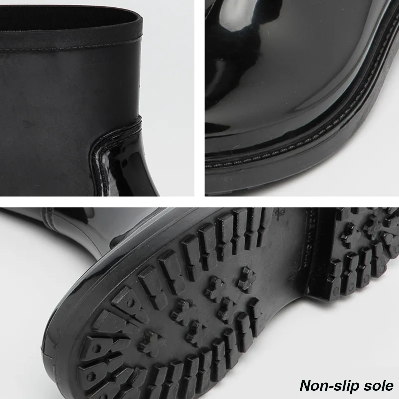 Резиновые сапоги женские Женская обувь Модная водонепроницаемая Женские
