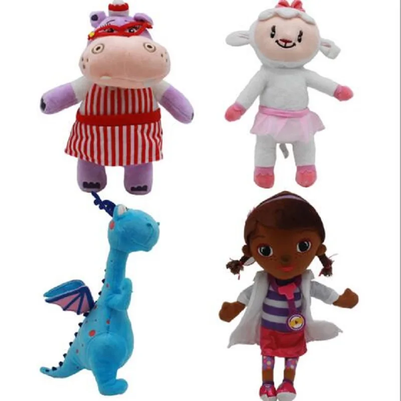 1 шт. Мультфильм Doc McStuffins Мягкие игрушки для детей милые горячие продажи плюшевая
