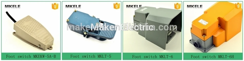 MKTFS1-2H Прямая с фабрики нескользящий SPDT NO/NC дизайн популярная горячая Распродажа CE черная резиновая поверхность двухпедальный ножной переключатель