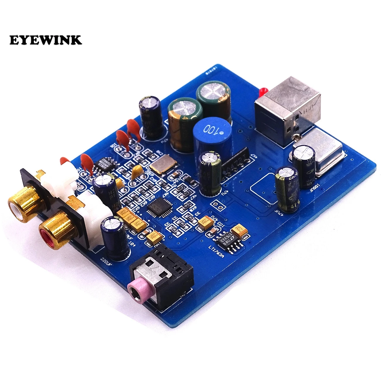 HIFI ES9018K2M SA9023 USB DAC декодер плата внешняя звуковая карта поддержка 24 бит 92k|card