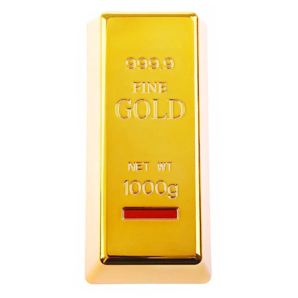 Копилка из АБС пластика золотые слитки кирпичные монеты чехол копилка для детей