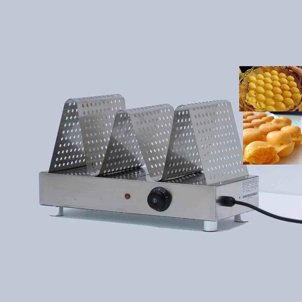 

Commercial Electric Egg Waffle Warming Displayer,eggettes bubble waffle cake food warmer warming rack showcase