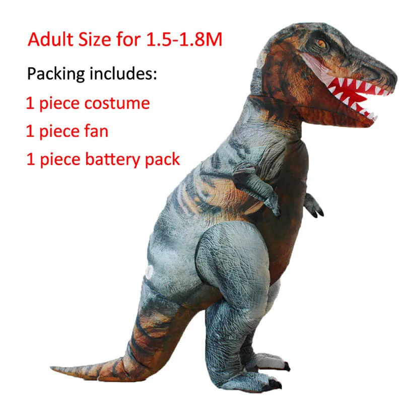 Новинка, надувной костюм динозавра для взрослых, T-REX костюм для Хэллоуина, T-REX, детский надувной костюм динозавра, детская одежда для костюмированной вечеринки