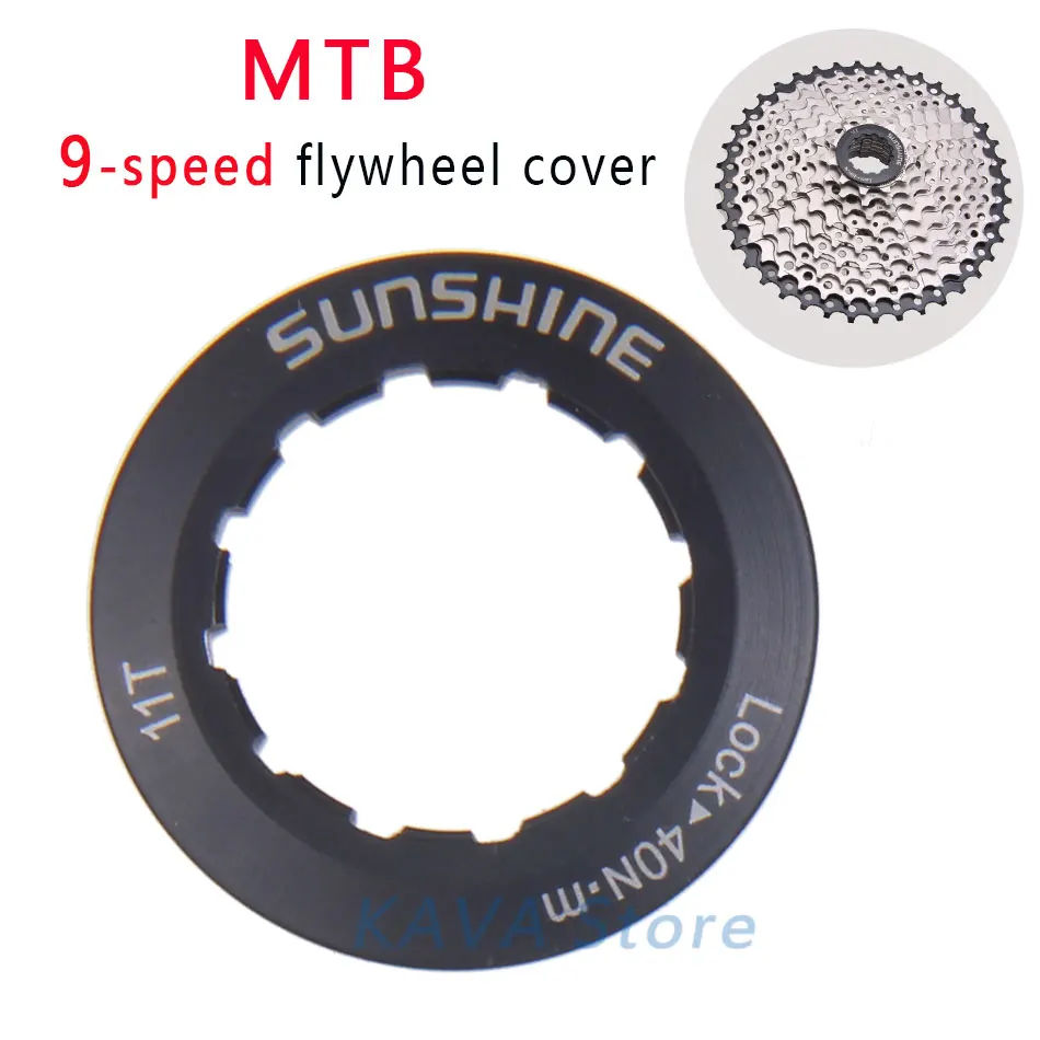 MTB 9s cover SUNSHINE 1 шт. велосипедная кассета Cog MTB велосипед 8 9 10 11 12 скорость 11T 12T 13T части свободного хода для совместимых SHIMANO SRAM кассета - Цвет: MTB 9s cover