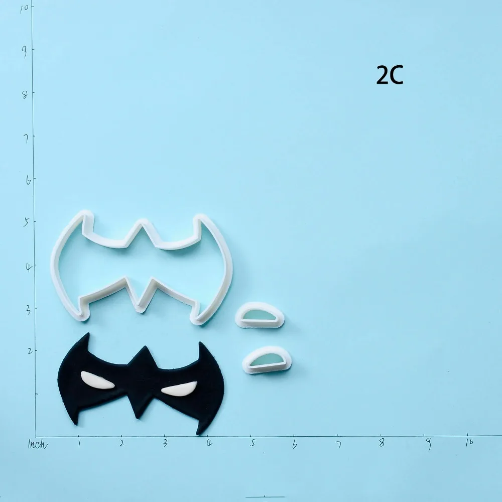 Супер герой Nightwing Бэтмен формочка для печенья набор на заказ 3D принт помадка кекс