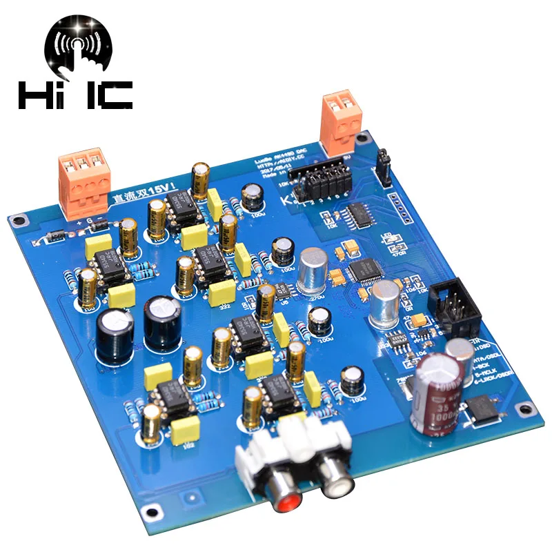 1 шт. AK4490EQ DAC декодер плата официальная стандартная схема! I2S DSD ввод полуготовый