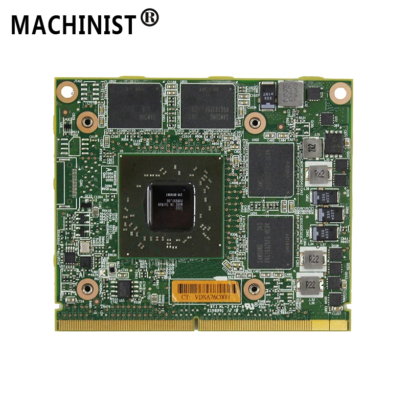 Новая видеокарта AMD HD6770M 1G VGA GPU GDDR5 для ноутбука hp 8560W 8760W pirepro M5950 216-0810001