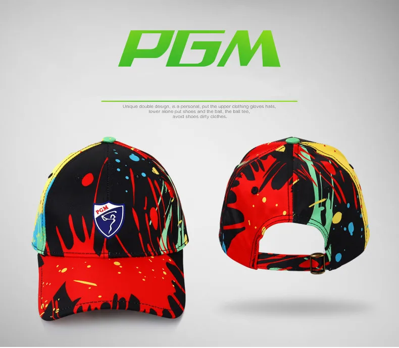 2018 PGM golf Дамская Кепка уличная Солнцезащитная затеняющая пот впитывающая шапка с