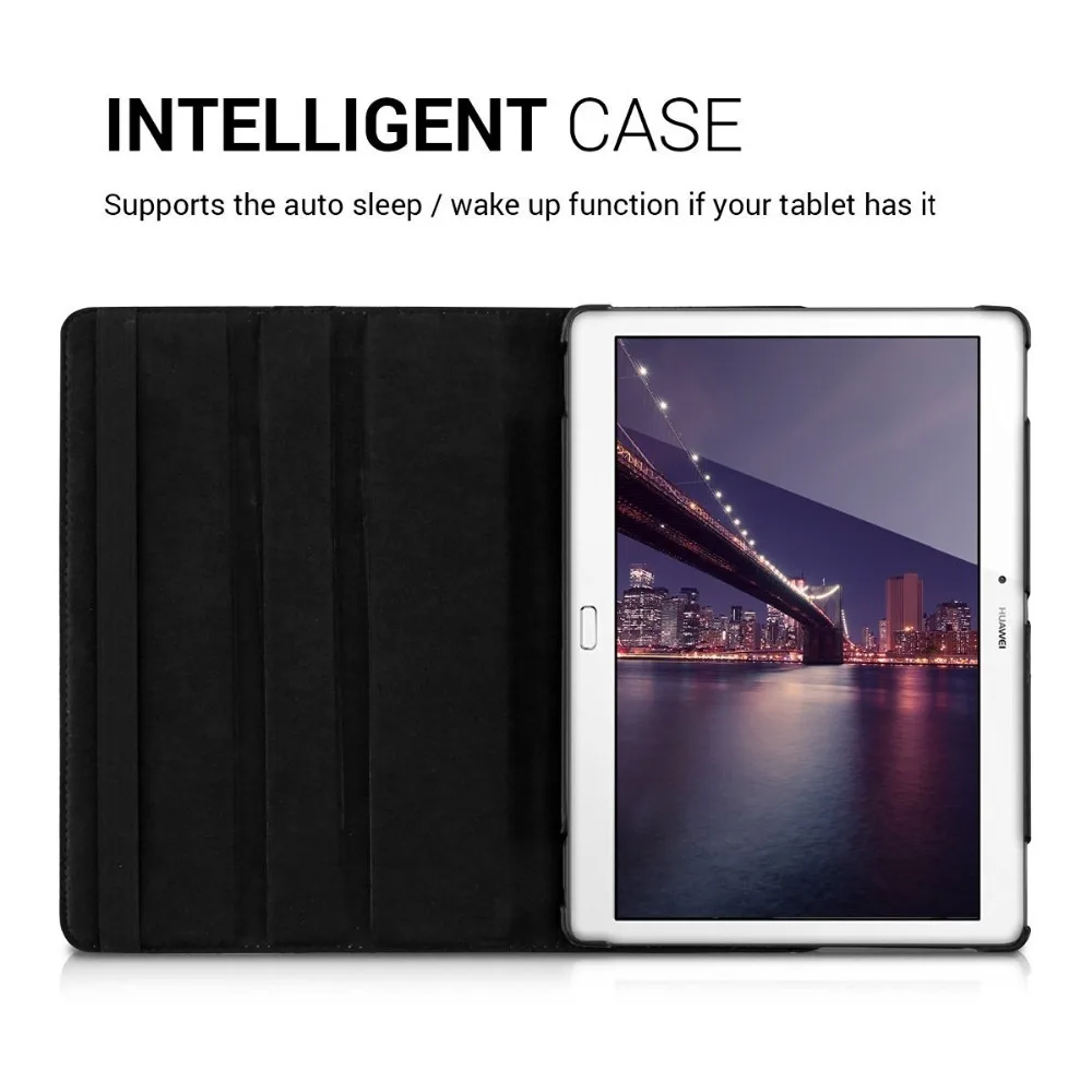 Кожаный чехол CucKooDo для HuaWei MediaPad M2 10360 градусов горизонтальный флип-чехол Huawei 10 0