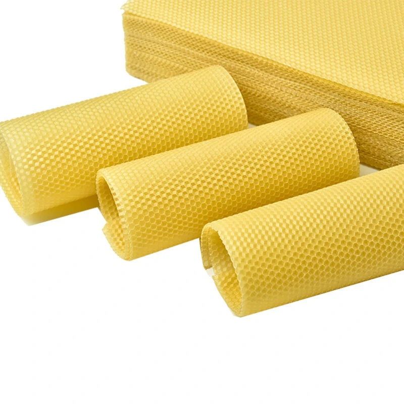 

50/10/5/1Pcs Bee Nest Beekeeping Honeycomb Foundation BeesWax Frames Honey Hive Garden Equipment Tool