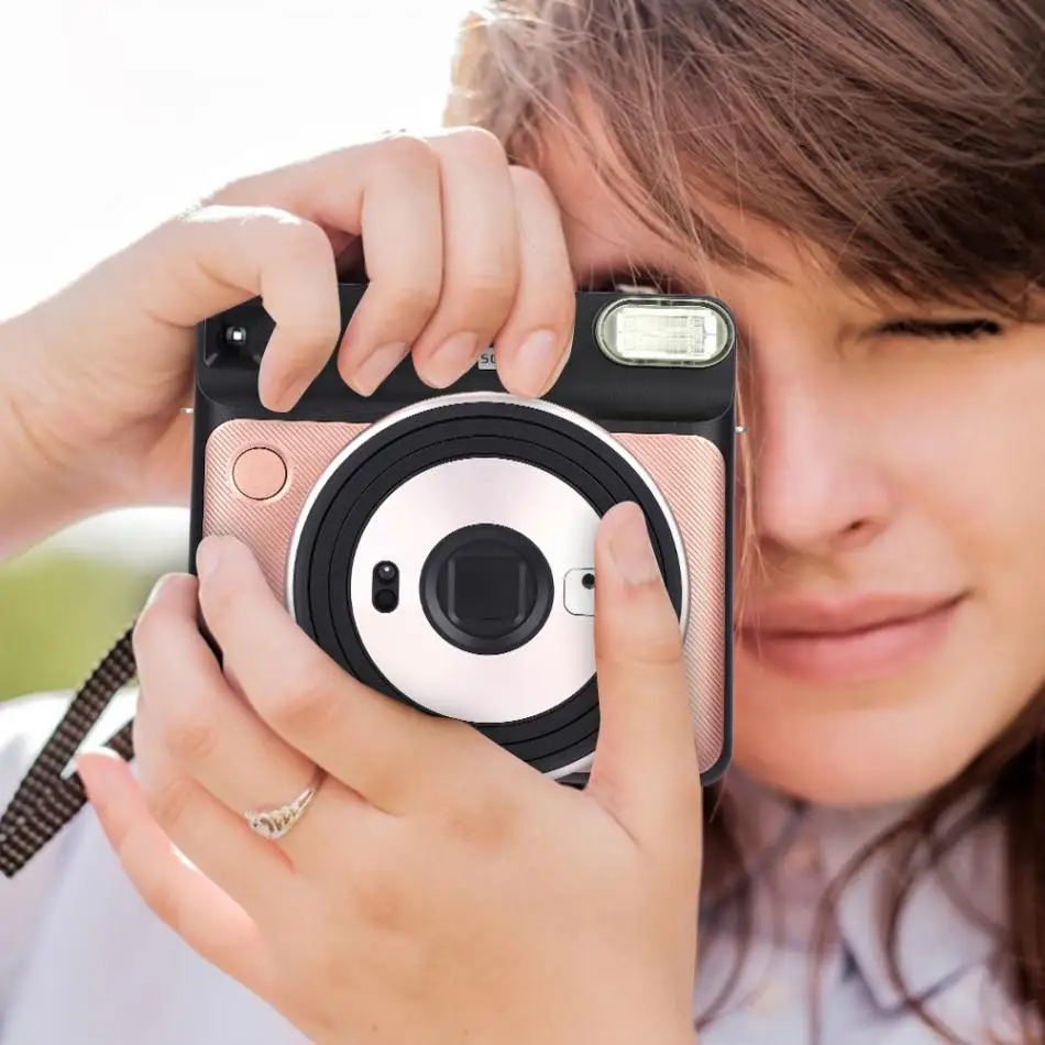 Fujifilm Instax SQ6 мгновенная камера пленка батарея ремешок на день рождения Рождественский подарок