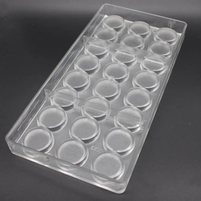 Round Shaped New Polycarbonate Sweet Candy Mold Poly-carbonate Chocolate Mould | Дом и сад