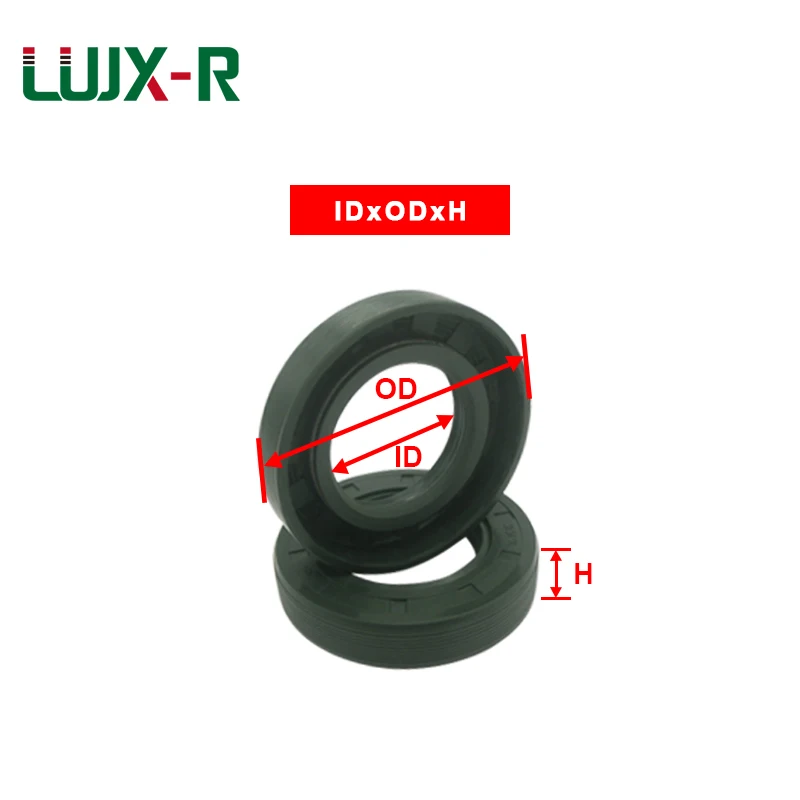 

LUJX-R TG Skeleton Oil Seal Proof with Three Lip Sealing Gasket 165x190x16/170x200x12/175x200x15-180x220x18 Rubber Shaft Seals