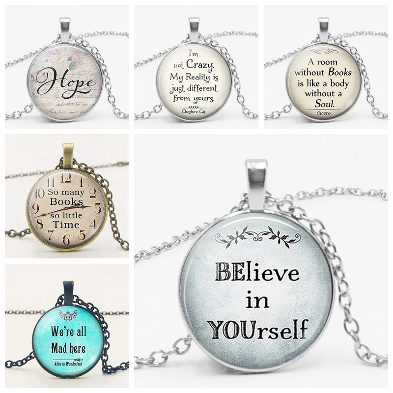 

Fashion Accessories Celebrity Quotes Time Glass Gem Necklace Birthday Gift Pendant Necklace Welcome To Map Custom