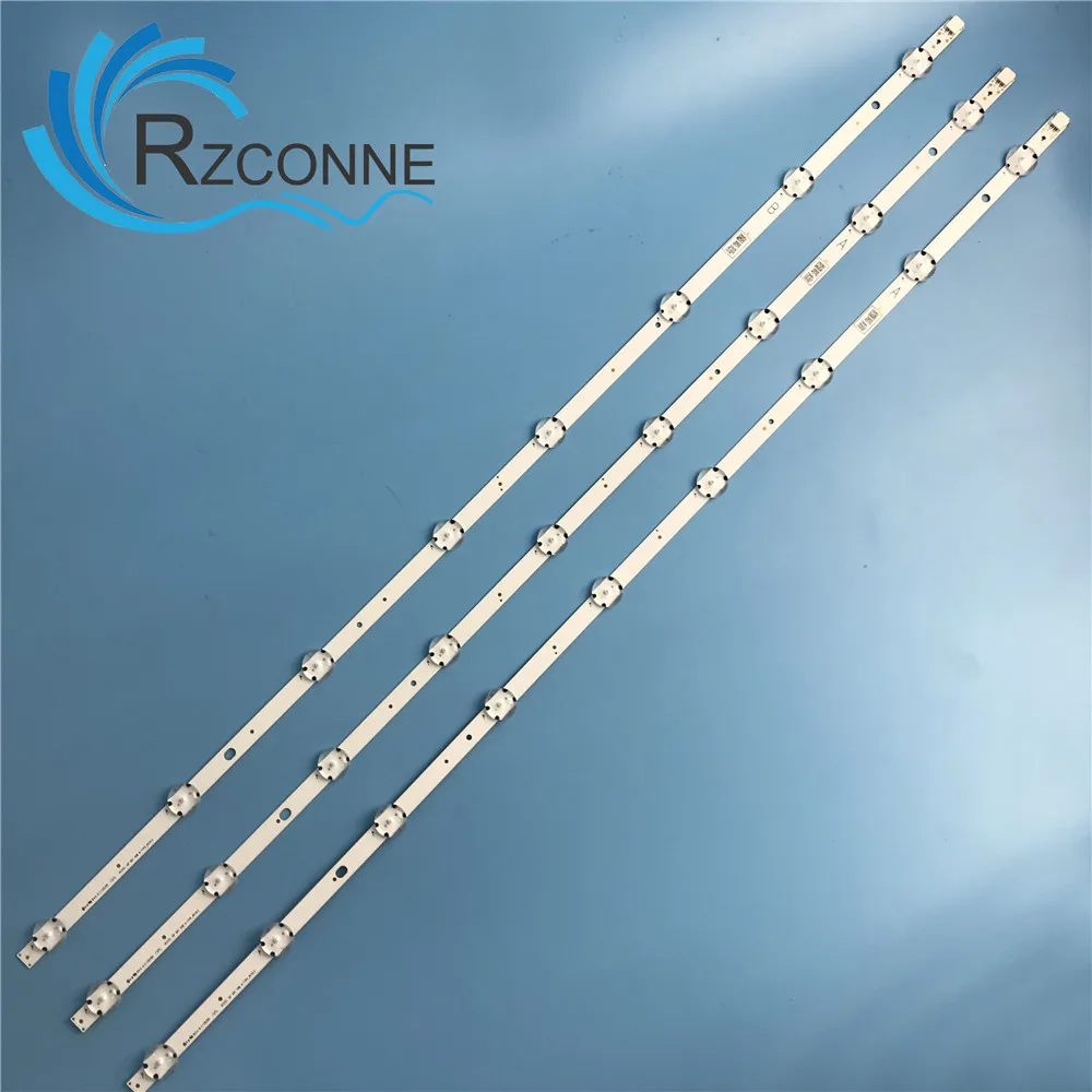 Faixa de Led para Retroiluminação 731 mm ou 9leds para lg Luxor Lux01390001 Finlux Ves39 Polegadas Vestel 39 Drt Vnb