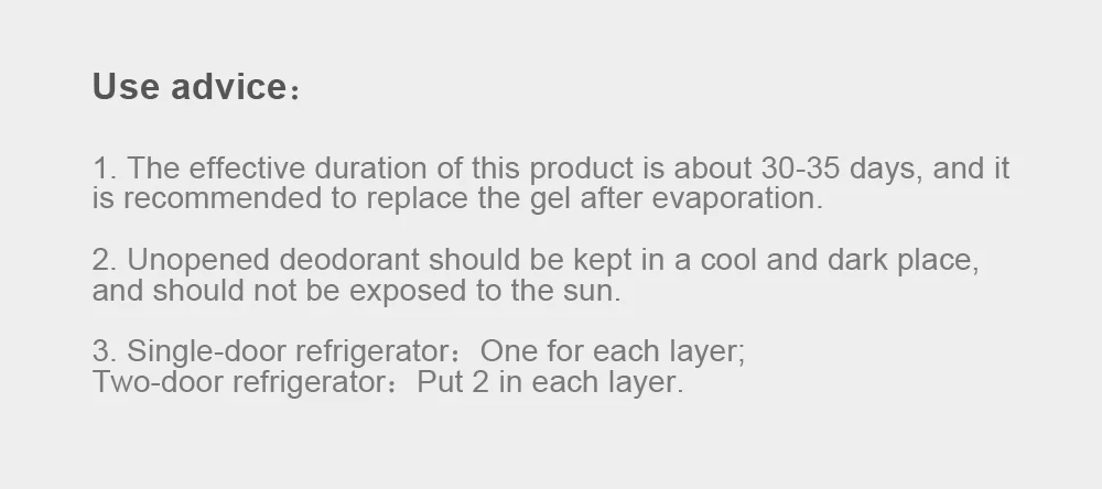 XIaomi Clean-n-Fresh холодильник дезодорант(30 г* 3) морозильник дезодорант ингибирующий бактерии холодильник плесени доказательство запах удаления
