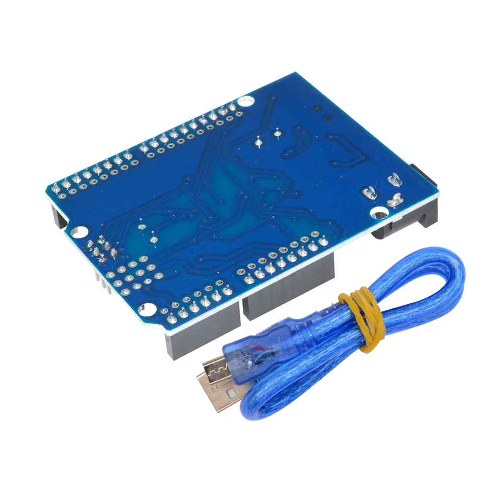 Микроконтроллер для Arduino UNO R3 ATmega328P CH340G CH340 микроконтроллер сделай сам с USB кабелем