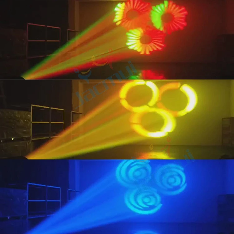 

New Disco Lighting 180W LED Spot Moving Head Light With 3 Facet Prism For Stage Party Show