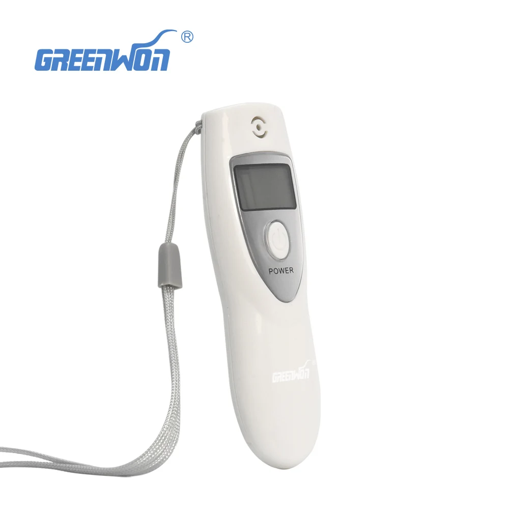 Профессиональный цифровой алкотестер анализатор дыхания брелок для ключей 5