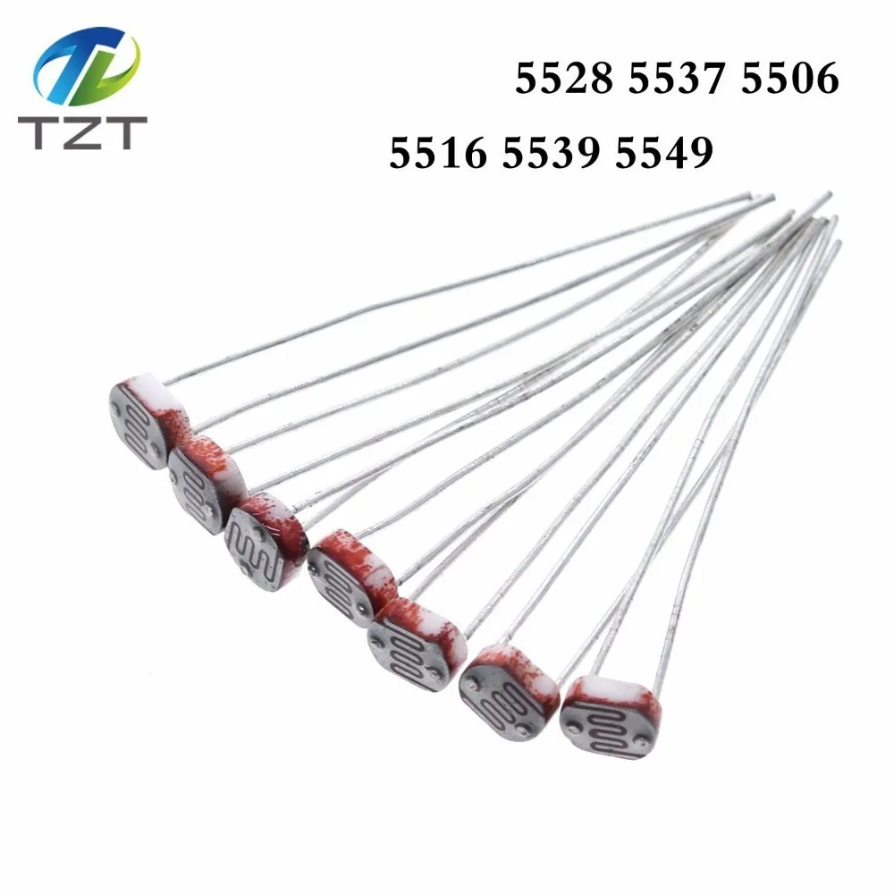 Фоторезистор LDR Фоточувствительный фотоэлектрический фоторезистор 5528 GL5528 5537 5506