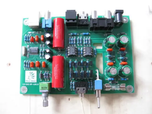 Собранная плата для наушников PCM2704 USB Lehmann DAC функция наушников|dac board|pcm2704 usbdac headphone