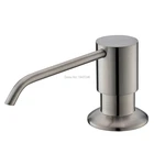 Диспенсер для мыла и столешницы, из нержавеющей стали, матовый никель