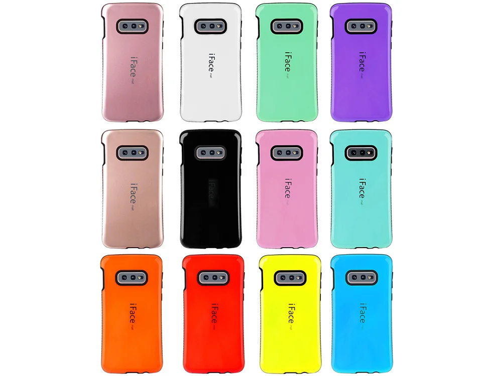 Iface mall для samsung Galaxy S10e чехол с защитой от ударов и воды в стиле Роскошный чехол для S10 Lite ТПУ жесткий защитный чехол Гибридный чехол-накладка корпус чехол для телефона