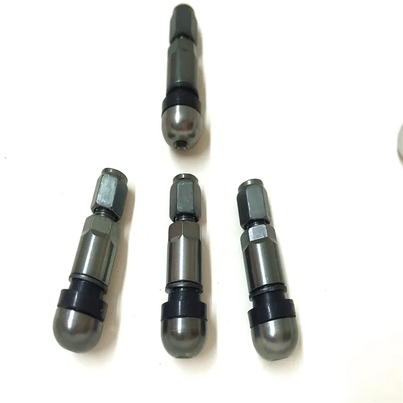 Алюминиевая крышка клапана бескамерной шины автомобиля TPMS медный сердечник