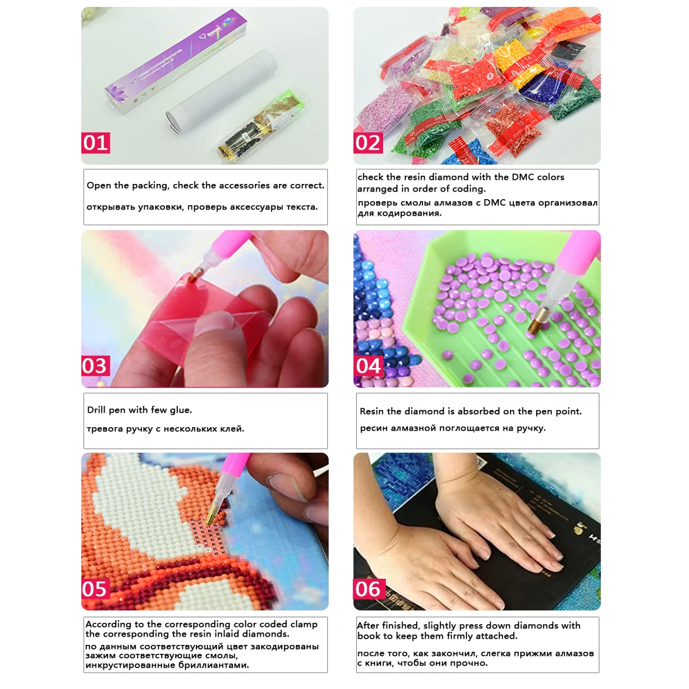 Diamond Вышивка фотографии пейзаж лес кабина водопад и Маутейн алмазов картина