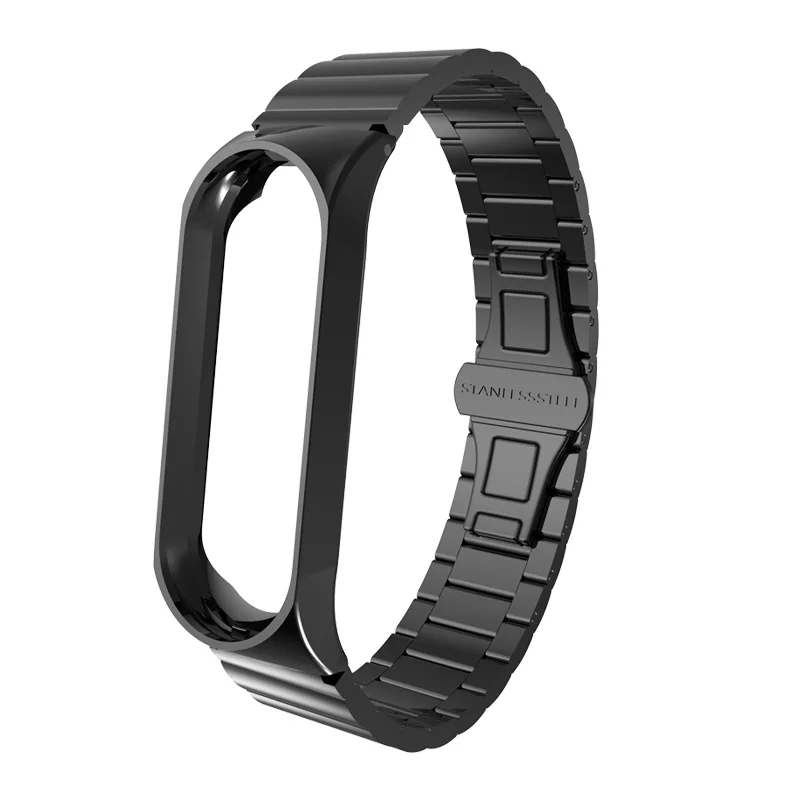 Для xiaomi Band 4 или 3 Смарт-браслет металлический ремешок часы браслет ремешок сменный ремешок xiomi xiaomi ремешок xaomi
