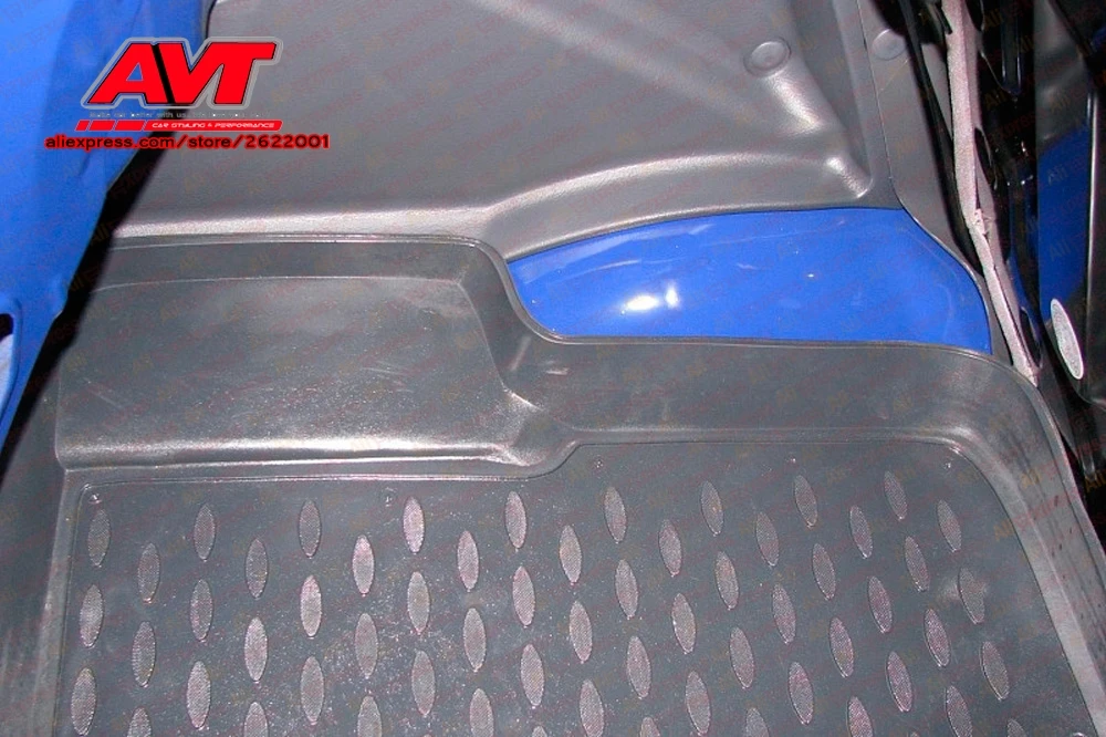 Коврики для багажника Daewoo Matiz 2005 хэчбек резиновые коврики 1 шт. Нескользящие
