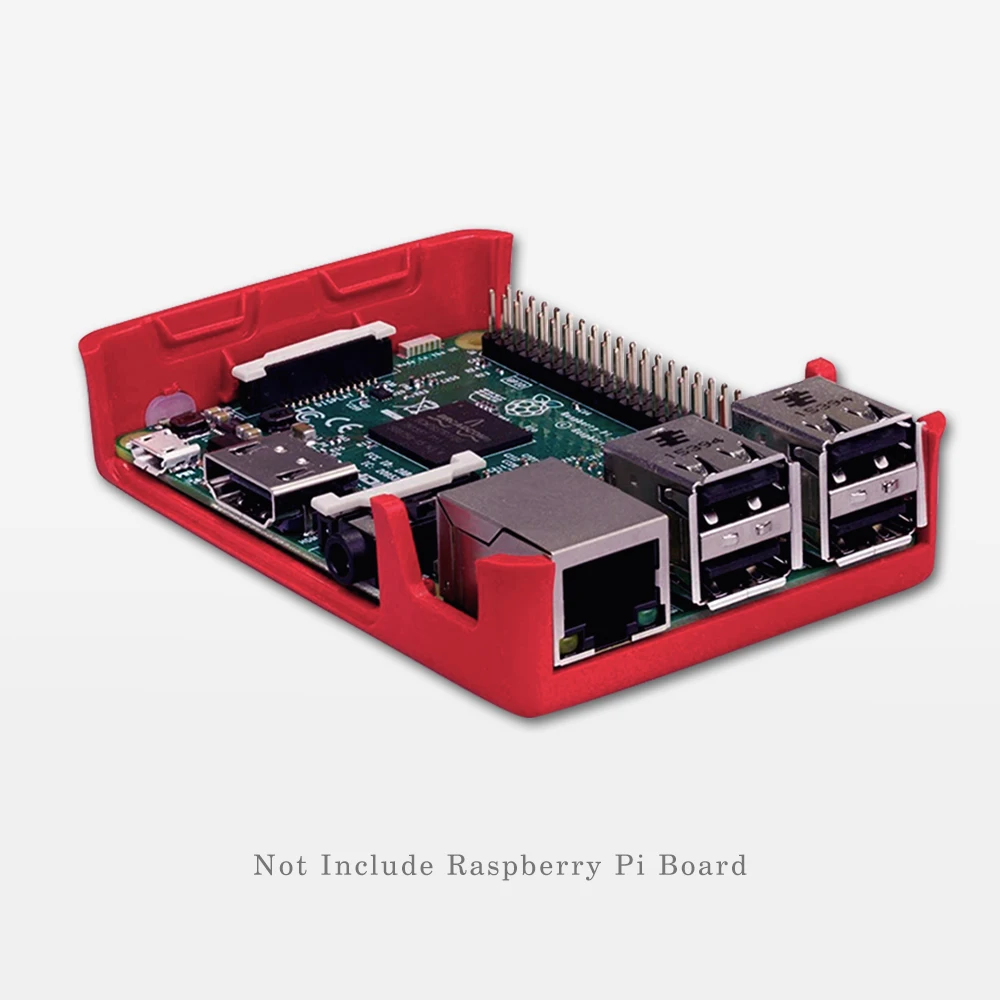 Чехол Raspberry Pi Foundation для модели B+ и Raspberry Pi 2 Модель B чехол для Raspberry Pi 3 Model B/B