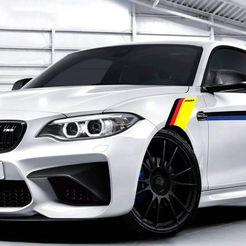Наклейки SRXTZM для Bmw E90 E60 F30 F10 F07 F34 X1 X3 X4 X5 E70 X6 M2 M3 M5|for bmw|car bodyfender sticker |