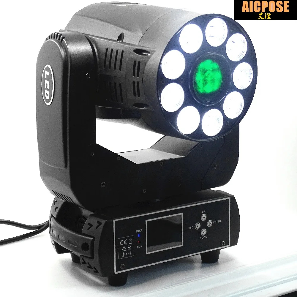 6x8 Вт лампа Gobo Strobe Disco DJ освещение 6*8 RGBW 4 в 1 LED s Wash + 30 Светодиодная движущаяся